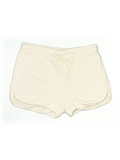 Pre-owned Reformation Jeans Shorts In Ivory