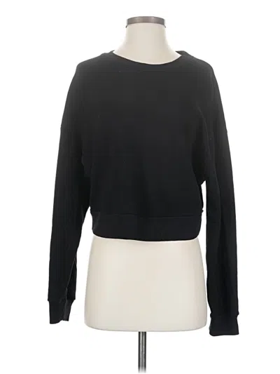 Pre-owned Reformation Jeans Sweatshirt In Black