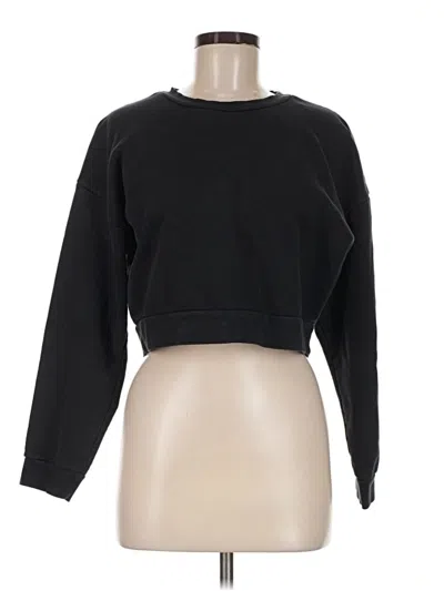 Pre-owned Reformation Jeans Sweatshirt In Black