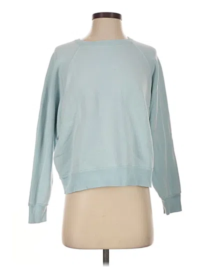 Pre-owned Reformation Jeans Sweatshirt In Blue