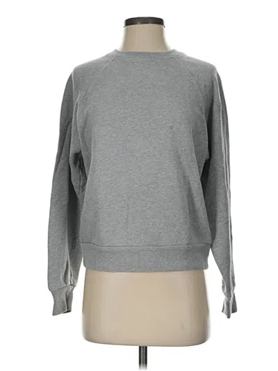 Pre-owned Reformation Jeans Sweatshirt In Gray