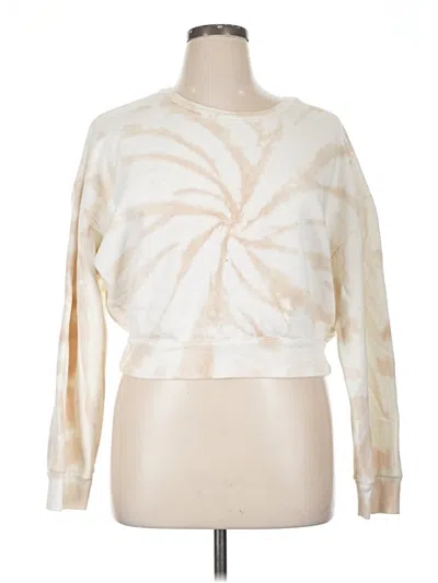 Pre-owned Reformation Jeans Sweatshirt In White
