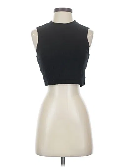 Pre-owned Reformation Jeans Tank Top In Black