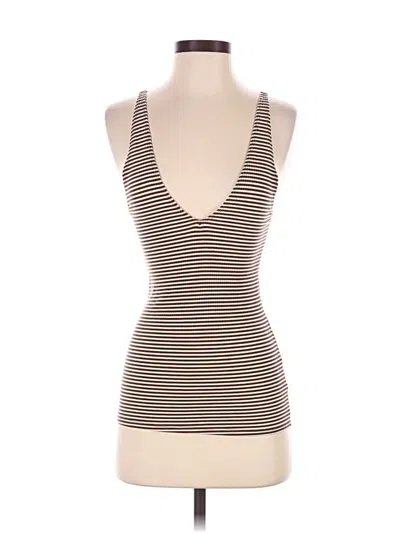 Pre-owned Reformation Jeans Tank Top In Brown