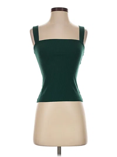Pre-owned Reformation Jeans Tank Top In Green