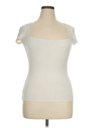 Pre-owned Reformation Jeans Tank Top In Ivory