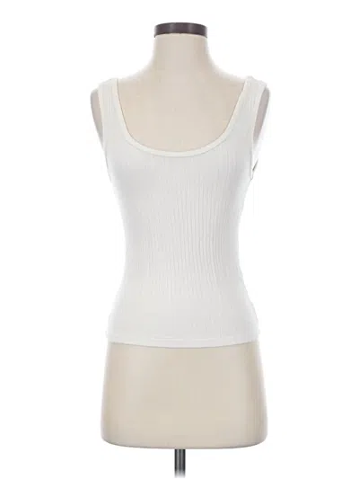 Pre-owned Reformation Jeans Tank Top In White