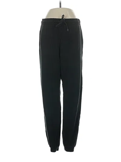 Pre-owned Reformation Jeans Track Pants In Black