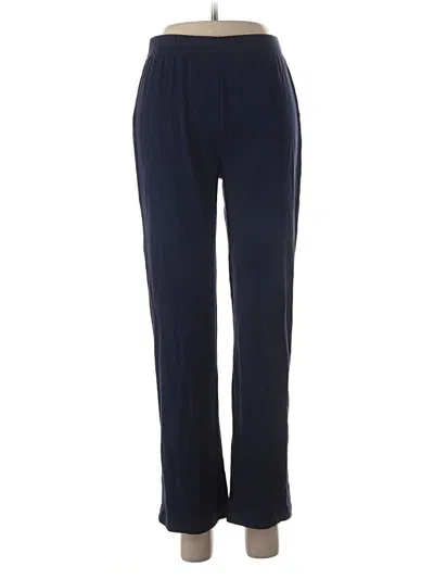Pre-owned Reformation Jeans Track Pants In Blue