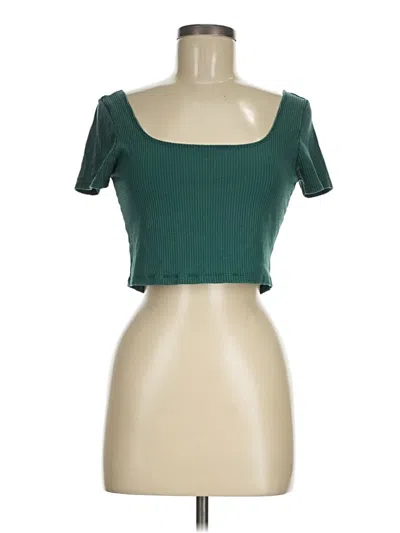 Pre-owned Reformation Jeans Tube Top In Green