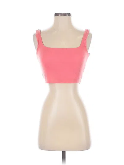 Pre-owned Reformation Jeans Tube Top In Pink