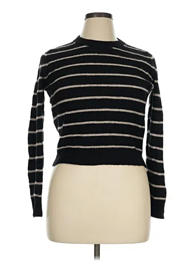 Pre-owned Reformation Jeans Turtleneck Sweater In Black