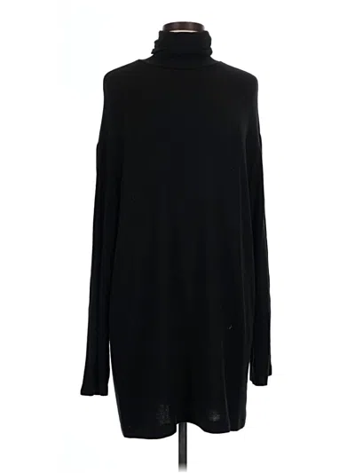 Pre-owned Reformation Jeans Turtleneck Sweater In Black