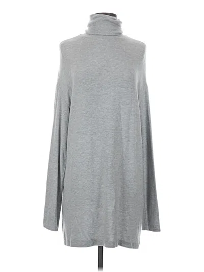 Pre-owned Reformation Jeans Turtleneck Sweater In Gray