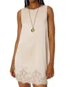 Reformation Jessalyn Sleeveless Lace Silk Minidress In Pattern
