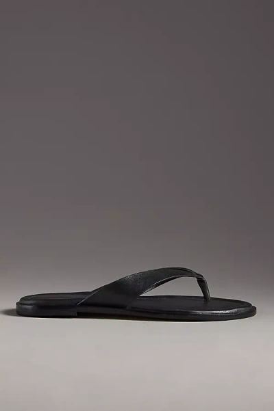 Reformation Jessie Thong Sandals In Black