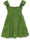Reformation Jeune Dress In Green