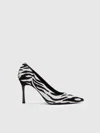 Reformation Joelle Heeled Pump In Black