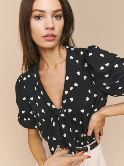 Reformation Joelle Top In Luv It