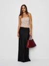 Reformation Joni Knit Top In Metallic