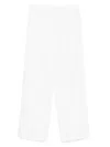 Reformation Joni Linen Cropped Pants In White