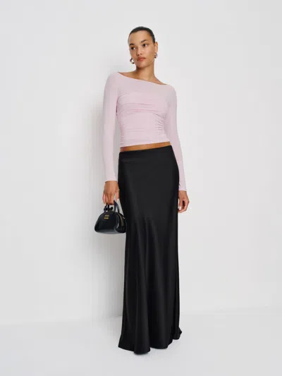 Reformation Julian Knit Top In Pink