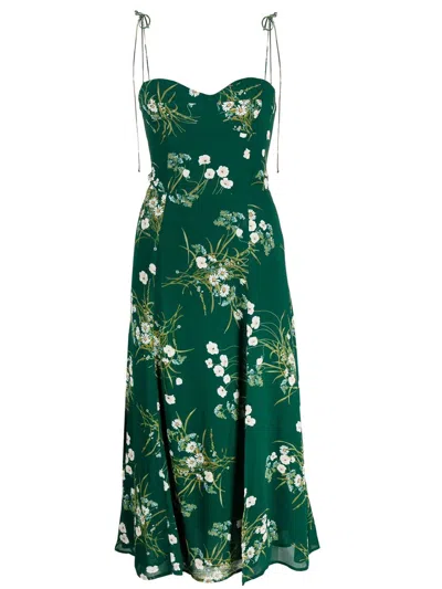 reformation juliette dress green Emerald Isle Eyelet Dress – Savage Roots Boutique main image 1
