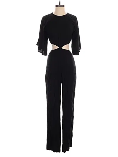 Pre-owned Reformation Jumpsuit In Black