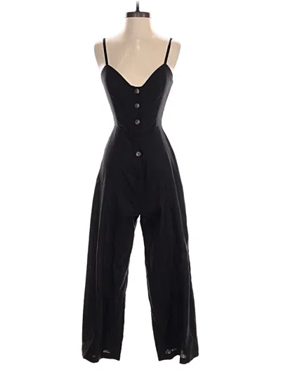Pre-owned Reformation Jumpsuit In Black