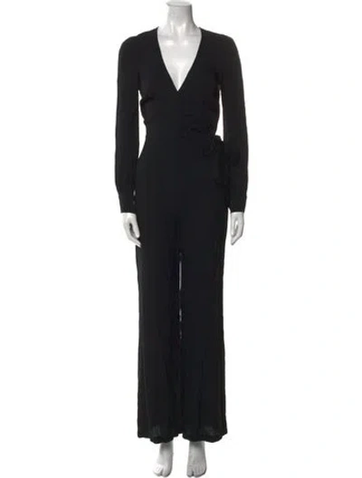 Pre-owned Reformation Jumpsuit In Black