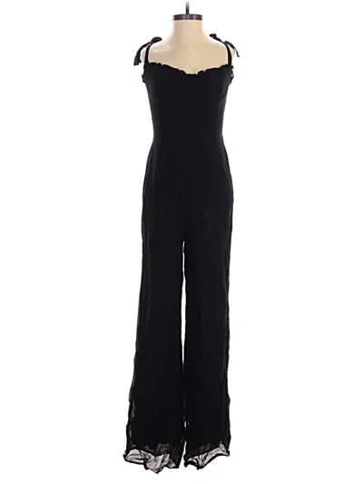 Pre-owned Reformation Jumpsuit In Black