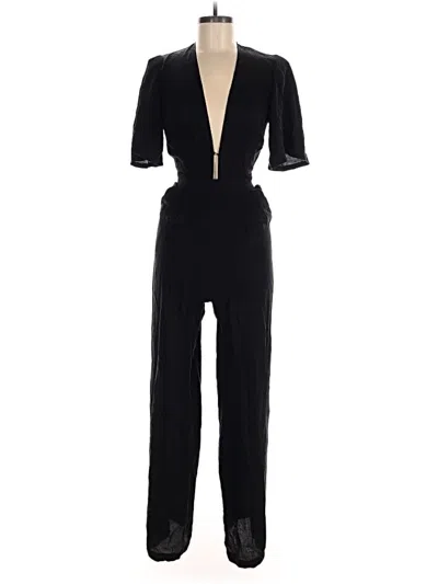 Pre-owned Reformation Jumpsuit In Black