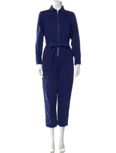 Pre-owned Reformation Jumpsuit In Blue