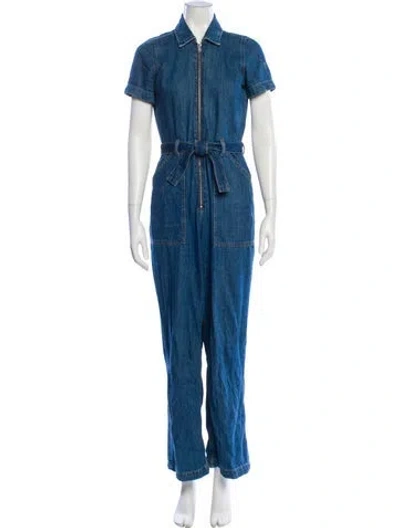 Pre-owned Reformation Jumpsuit In Blue