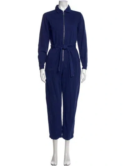 Pre-owned Reformation Jumpsuit In Blue