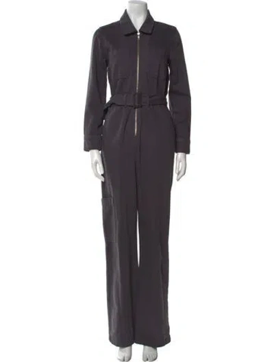 Pre-owned Reformation Jumpsuit In Gray