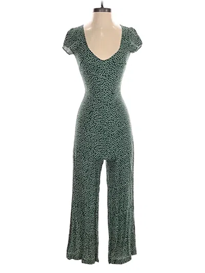 Pre-owned Reformation Jumpsuit In Green