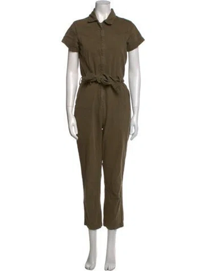 Pre-owned Reformation Jumpsuit In Green