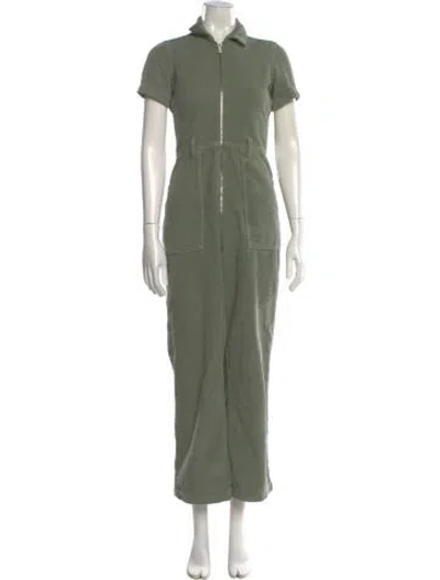 Pre-owned Reformation Jumpsuit In Green