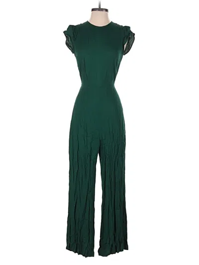 Pre-owned Reformation Jumpsuit In Green