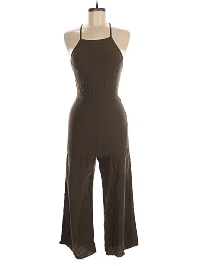 Pre-owned Reformation Jumpsuit In Green