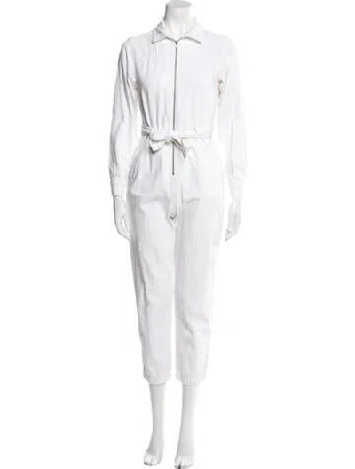 Pre-owned Reformation Jumpsuit In Neutral