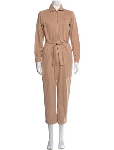 Pre-owned Reformation Jumpsuit In Neutral