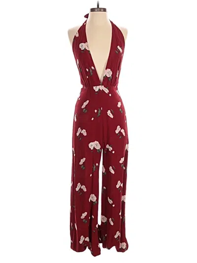 Pre-owned Reformation Jumpsuit In Red