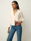 Reformation Juni Top In Cream