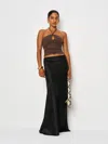 Reformation Juniper Knit Top In Black