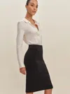 Reformation Jupe En Maille Maison In Multi