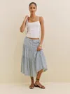 Reformation Jupe Laney In Gris