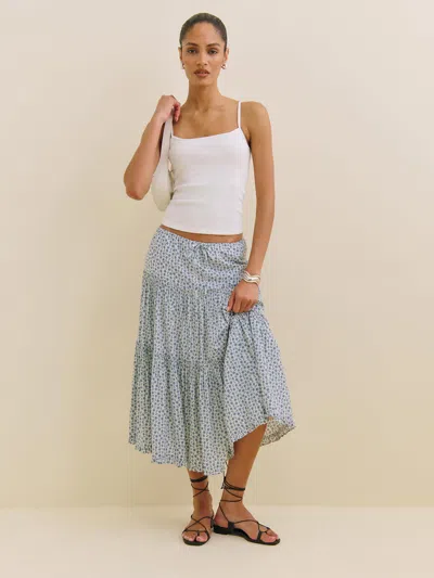 Reformation Jupe Laney In Gris