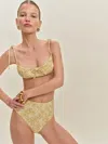 Reformation Kahiwa Bikini Top